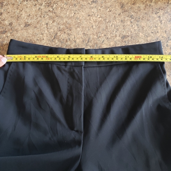 Maxmara pegno vanadio high rise pants black trousers US 8 - Picture 8 of 11